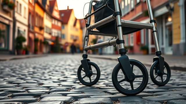 Federung des Alber Aktiv Rollators richtig einstellen