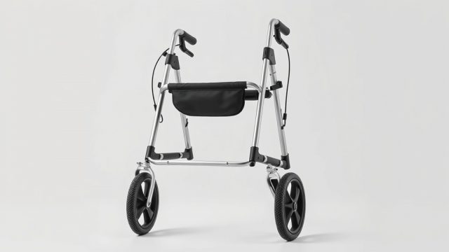Alber Aktiv Rollator: Bremssystem im Sicherheitstest