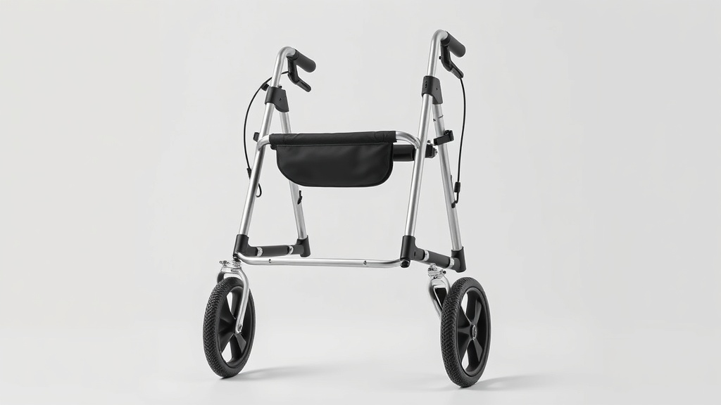 Alber Aktiv Rollator: Bremssystem im Sicherheitstest