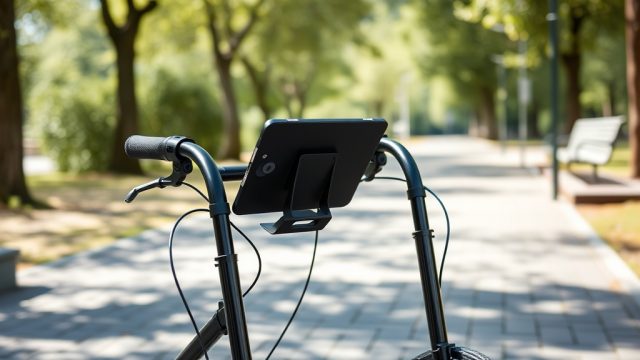 Tablethalter für den Alber Aktiv Rollator: Tests und Empfehlungen
