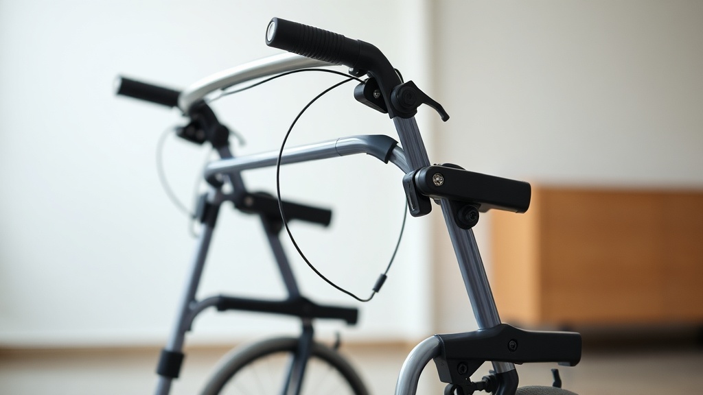 Bremsen am Drive DeVilbiss Rollator einstellen