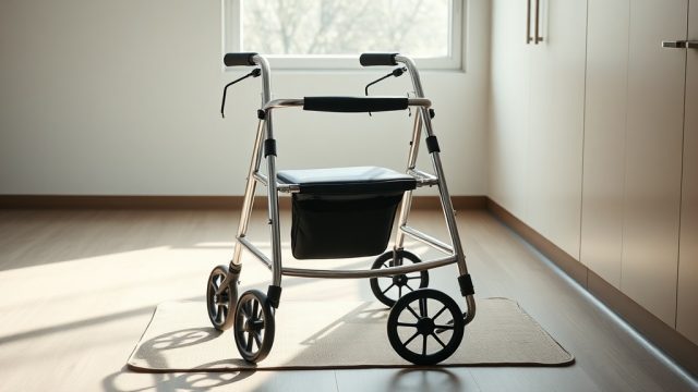 Drive DeVilbiss Rollator richtig lagern