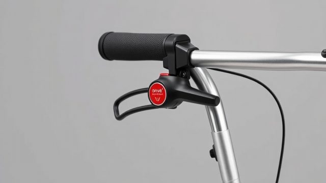 Drive DeVilbiss Rollator: Bremssystem im Sicherheitscheck