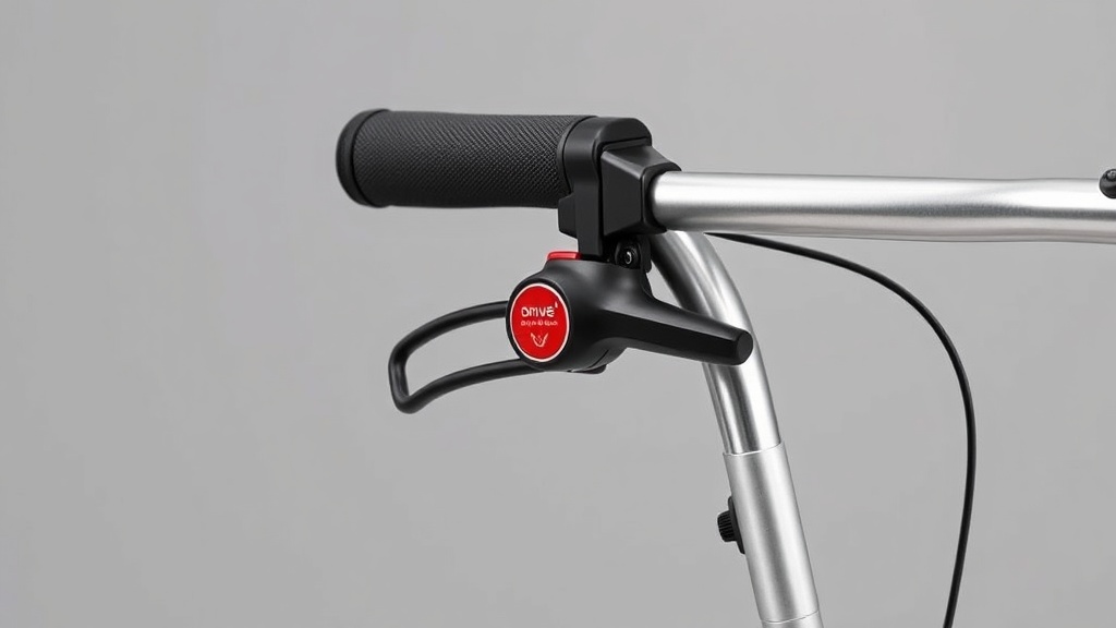 Drive DeVilbiss Rollator: Bremssystem im Sicherheitscheck